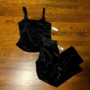 Old Navy Velour Tank and Pants